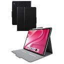 エレコム TB-A24XWVFUBK 13インチiPad Air(M2) フラップケース ソフトレザー フリーアングル スリープ対応(4)