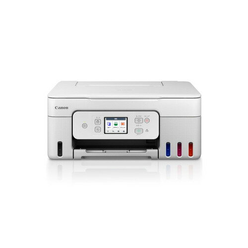 【推奨品】キヤノン G3390WH インクジェット複合機 G3390 WHITE Windows Mac ChromeOS対応