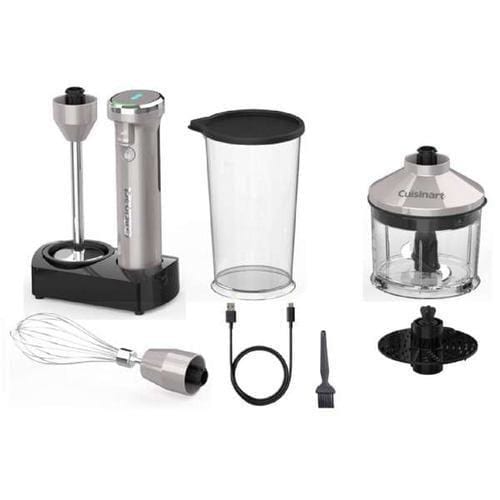 クイジナート RHB1070J コードレス充電式ハンドブレンダー DCモーター搭載 シルバー