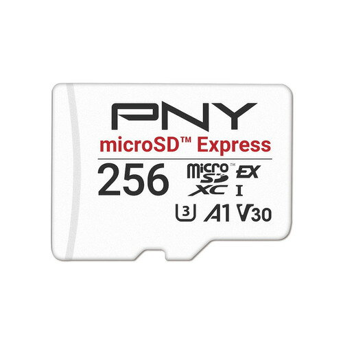 PNY P-SDU256P31880EXP-GE microSDXCカード 256GB ●次世代のPCIe Gen 3x1 microSD Expressテクノロジーにより、最大読み取り速度890MB/s、最大書き込み速度750MB/sという超高速を実現●標準的なUHS-I microSDカードと比べて最大4.4倍速いダウンロード速度で、圧倒的なスピードを体感可能●Nintendo Switch 2を含むmicroSD Express対応機器に対応し、UHS-IおよびmicroSD機器との下位互換性も確保しています●放熱および適応型熱制御技術により、冷却効率を最大化するように設計されています●A1アプリパフォーマンス等級により、アプリの起動と動作がより高速になります●外出先でのゲーミングにも最適な高耐久性を実現し、永久保証が付帯しています
