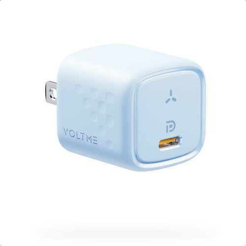 共栄物産 V2093 USB急速充電器 Revo 30 mini USB PD対応 30W USB-C×1 ブルー