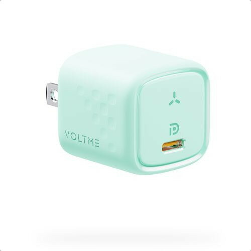 共栄物産 V2094 USB急速充電器 Revo 30 mini USB PD対応 30W USB-C×1 グリーン