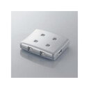 エレコム USS2-W4 USB2.0手動切替器 4切替(2)