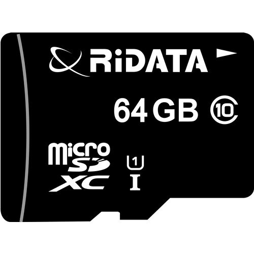 RiDATA WRI-MSX064GC10U1 microSDカード 64GB ブラック