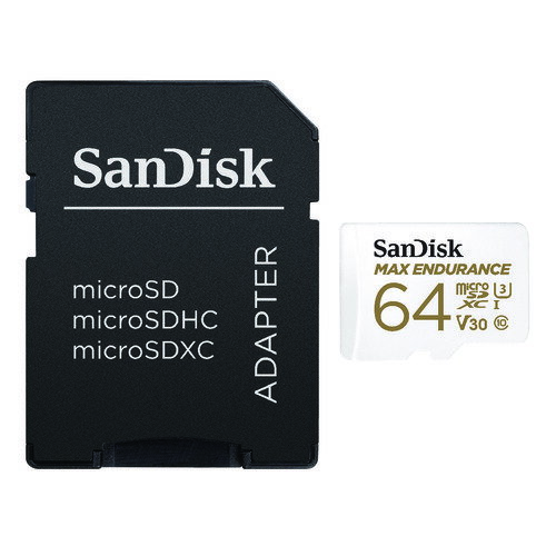 サンディスク　SanDisk　MAX Endurance高耐久カード 64GB　防犯カメラなどに! SDSQQVR-064G-JN3ID