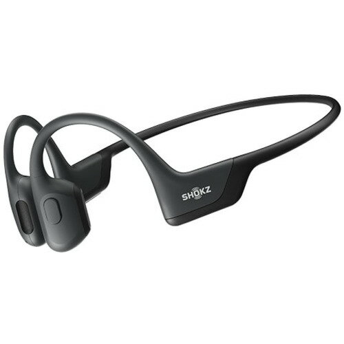 ショックス SKZ-EP-000007 ワイヤレス骨伝導イヤホン Shokz OpenRUN Pro ブラック