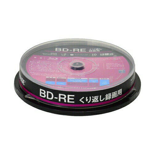 グリーンハウス GH-BDRE25A10 くり返し録画用BD-RE 10枚入りスピンドル グリーンハウス GH-BDRE25A10 くり返し録画用BD-RE 10枚入りスピンドル