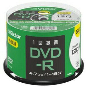 Victor(rN^[) VHR12JP50SJ2 ^p DVD-R 16{ v^Ή 50 Xsh