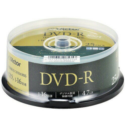 Victor VHR12JP25SJ5 rfIp 16{ DVD-R 25pbN 4.7GB 120