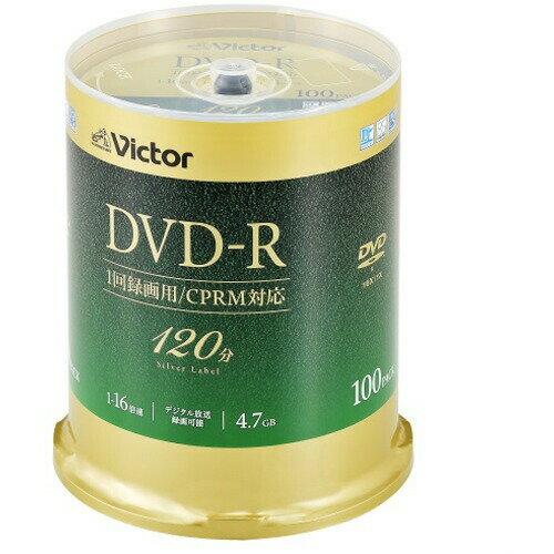 Victor VHR12J100SJ5 rfIp 16{ DVD-R 100pbN 4.7GB 120