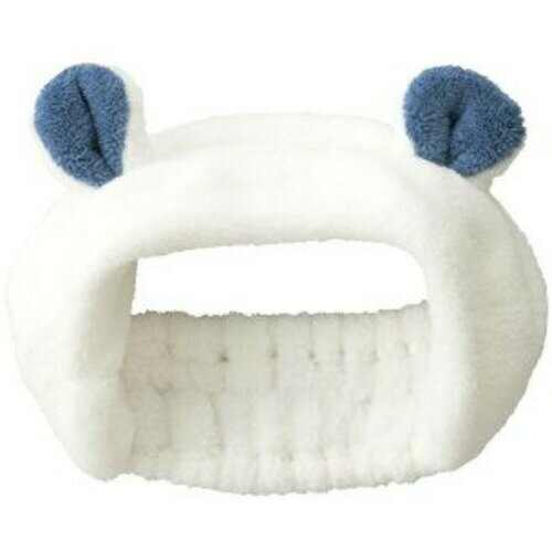 【エントリー特典 ポイント進呈 11/27 1：59まで】シービージャパン 吸水アニマルヘアバンド シロクマ