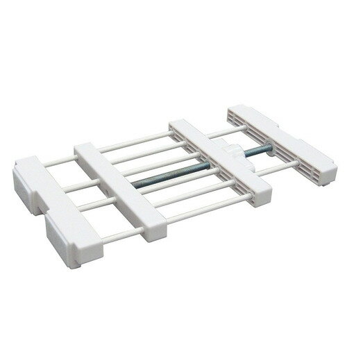 平安伸銅工業 突ぱりすき間棚 S‐L ホワイト SMR-13