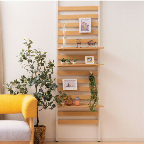 【エントリー特典 ポイント進呈 11/27 1：59まで】ヤマダオリジナル ［幅65］ウォールラック 突っ張り..