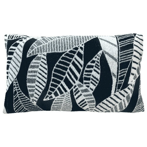 【週末ポイント最大10倍進呈】モリシタ のびのび枕カバー エスニックリーフ ブラック