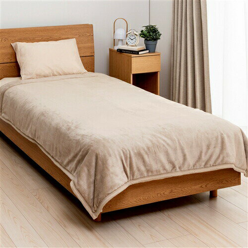 【エントリーで10倍★感謝ポイント進呈10/14-10/17 9:59まで】【冬物SALE 在庫限り】[シングル]ヤマダオリジナル 吸湿発熱加工フランネル毛布 W140xD190cm YMOウォーム21S ミディアムブラウン