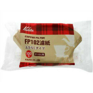 カリタ FP102 コーヒーペーパーフィルター 濾紙みさらしタイプ(100枚入) 2-4人用のサムネイル