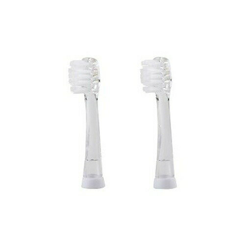 【エントリー特典 ポイント進呈 11/27 1:59まで】ジェイシーティ SG038 こども用LED付電動歯ブラシ アオラ専用取替ブラシ 2本セット キッズ用