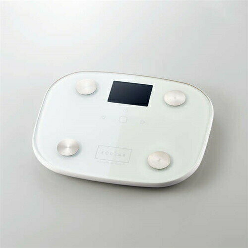 【エントリー特典 ポイント進呈 11/27 1：59まで】エレコム HCS-FS03WH エクリア体組成計 FS03シリーズ ホワイト