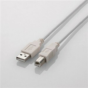 エレコム U2C-BN10WH USB2.0ケーブル 1.0m ホワイト