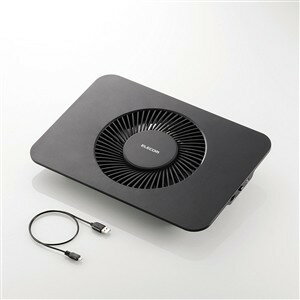 エレコム SX-CL21BK ノートPC用クーラー(静音・強冷タイプ) 12.1〜14インチ対応