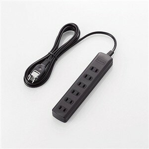 【エントリー特典 ポイント進呈 11/27 1：59まで】エレコム T-K1A-2625BK 雷ガードタップ 2.5m