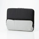 【GW.最大10倍ショップポイント】PCバッグ エレコム インナーバッグ BM-IBPT13BK ポケット付きPCインナーバッグ ブラック(4)