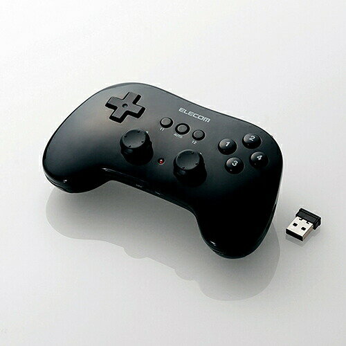 エレコム JC-U3912TBK 小型軽量ワイヤレスゲームパッド ブラック エレコム JC-U3912TBK 小型軽量ワイヤレスゲームパッド ブラック