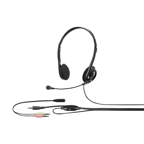 ヘッドセット バッファロー YDHSHCS100BK 両耳ヘッドバンド式ステレオヘッドセット ブラック ヘッドセット バッファロー YDHSHCS100BK 両耳ヘッドバンド式ステレオヘッドセット ブラック