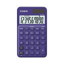 カシオ SL-300C-PL-N カラフル電卓(10桁) パープル