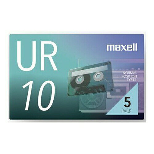 マクセル UR-10N5P カセットテープ 10