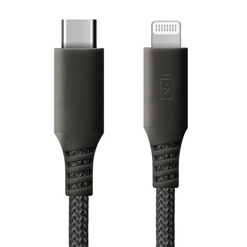 PGA PG-LCC15M05BK USB Type-C & Lightningタフケーブル iCharger 1.5m ブラック発売日：2019年4月10日●急速充電対応Powerdelivery(PD)ケーブル高い電圧を利用するPDによりiPhone8からiPhoneXs maxまでの本体が30分の接続で約50%までの高速充電が可能●タフで切れにくい強化メッシュケーブル先端の断線などしにくい強化メッシュタフケーブル採用です。●USB-C端子のみ/USB-Cバッテリー・アダプタなどに便利なケーブルUSB-C端子しかないMacbookシリーズやUSB-C専用バッテリー・PD専用アダプタにてiPhoneを充電できる便利なケーブルです。【仕様】対応端末：iPhone8/8plus/X/Xs/XR/Xs Maxケーブル：メッシュタフ