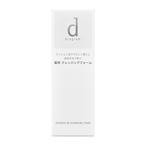 【エントリー&買いまわりでポイントアップ】資生堂（SHISEIDO） d プログラム エッセンスイン クレンジングフォーム (120g) 【医薬部外品】