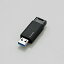 エレコム MF-PKU3128GBK USB3.1(Gen1)対応 ノック式USBメモリ 128GB ブラック