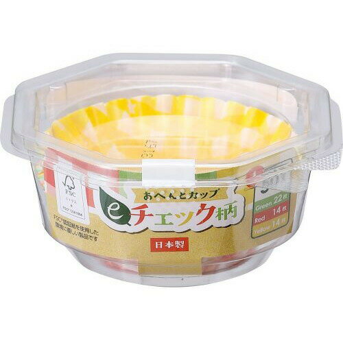 【P10倍スマイルキャンペーン★エントリー対象ショップ】東洋アルミエコープロダクツ おべんとカップeチェック柄L 50枚入