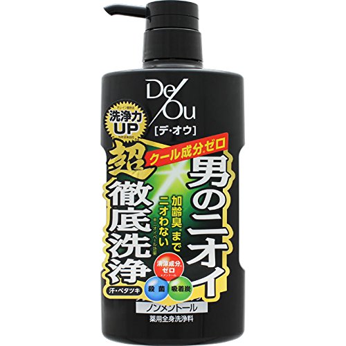 ロート製薬(ROHTO) デ・オウ 薬用クレンジングウォッシュ ノンメントール (520mL)