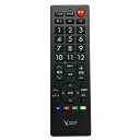 YAMADA SELECT(ヤマダセレクト) YTVSR15G1 テレビ用シンプルリモコン ブラック