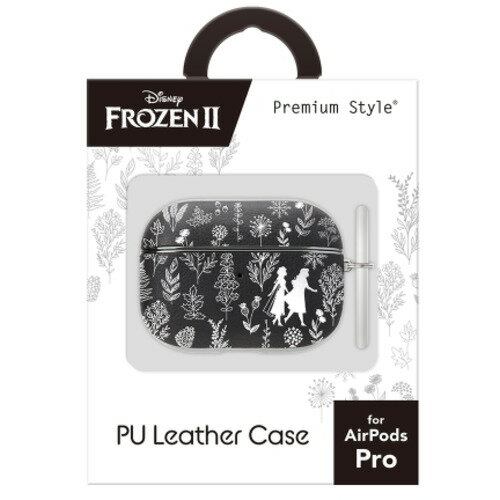 PGA PG-DAPPLP03FRZ AirPods Pro用 PUレザーケース Premium Style アナと雪の女王 3