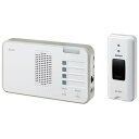 【ポイント最大5倍超ポイントアップ祭・要エントリー7/15まで】朝日電器 EWS-S5230 ワイヤレスチャイム ランプ付きセット