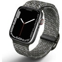 KENZAN UNIQ-45MM-ASPDEPGRY Apple Watch 42/44/45MM BRAIDED STRAP ASPEN DE PEBBLE GREY UNIQ45MMASPDEPGRY(2)