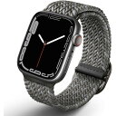 KENZAN UNIQ-45MM-ASPDEPGRY Apple Watch 42^44^45MM BRAIDED STRAP ASPEN DE PEBBLE GREY UNIQ45MMASPDEPGRY