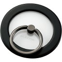 【ポイント最大5倍超ポイントアップ祭・要エントリー7/15まで】エレコム P-STRMKMCRBK MagSafe対応 MAGKEEPスマホリング ブラック