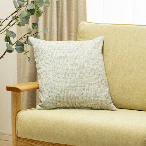 ミノワ産業 クッションカバー ミックスLBL ライトブルー C-M-LBL 　※カバーのみ　ヌードクッション別売