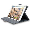 エレコム TB-10HPG3LBK タブレットケース カバー 汎用 8.5〜11.5インチ ソフトレザー 手帳型 ブラック