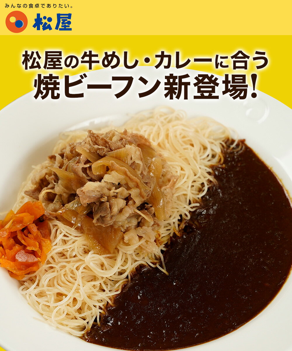 松屋ケンミン食品味付け焼ビーフン10袋【送料無料】