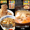 【メーカー希望小売価格10000円→5280円】 松屋 豚汁&プレミアム仕様牛めし20食セット (豚汁×10 プレミアム仕様牛めし×10)【送料無料】 豚汁 と...