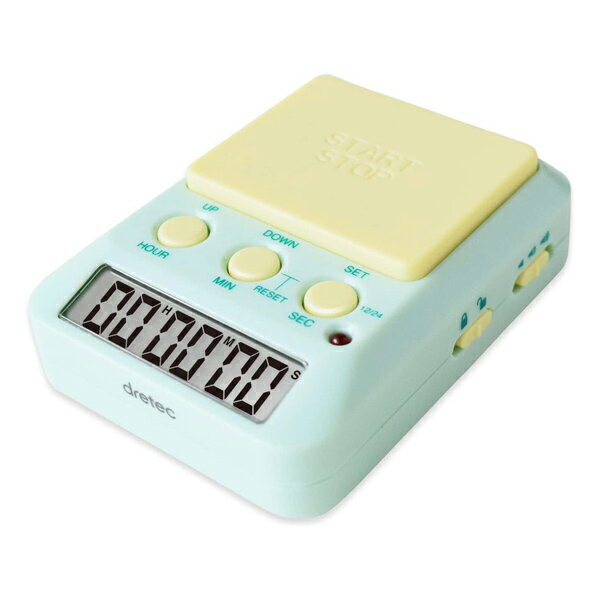 【メール便可】 ドリテック　学習タイマー　無音機能付　ラーニングタイマー　日にちカウントダウン機能付　T-587GN　在庫限りのサムネイル