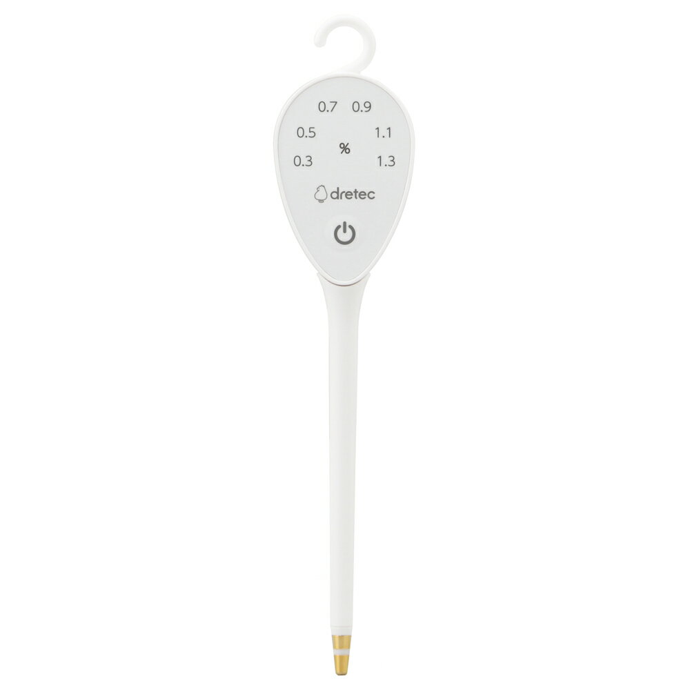 Bread Meters - メール便可 ドリテック　塩分管理計　塩分濃度を光でお知らせ　EN-907WT　塩分計　dretec　EN907WT　在庫限り