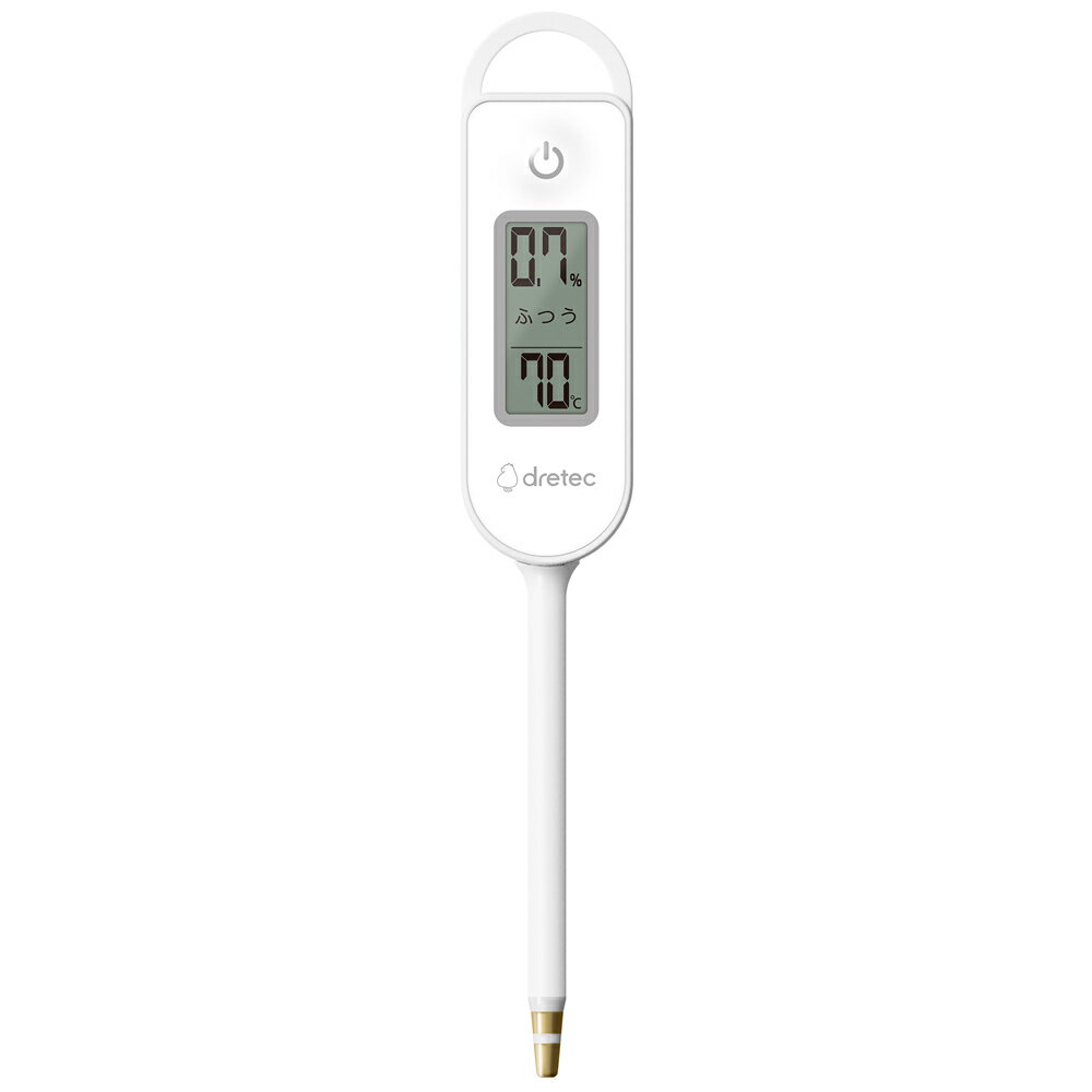 Bread Meters - メール便可 ドリテック　塩分計　塩分と温度もはかれる　塩分管理と食事ケアに　防滴仕様　EN-908WT　温度計 　dretec　EN908WT　在庫限り