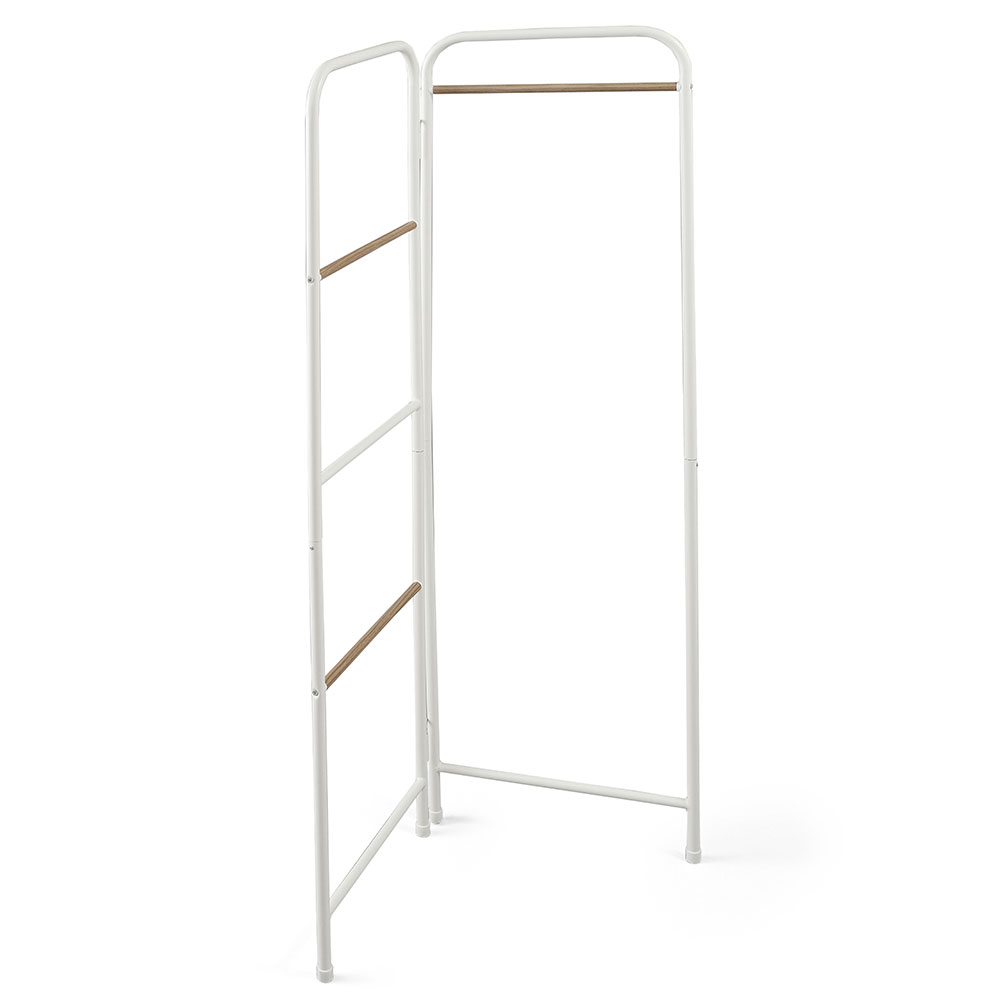 スタイルハンガー 折りたたみタイプ PI-O150 ホワイト 281080 1台 アイリスオーヤマ ハンガーラック