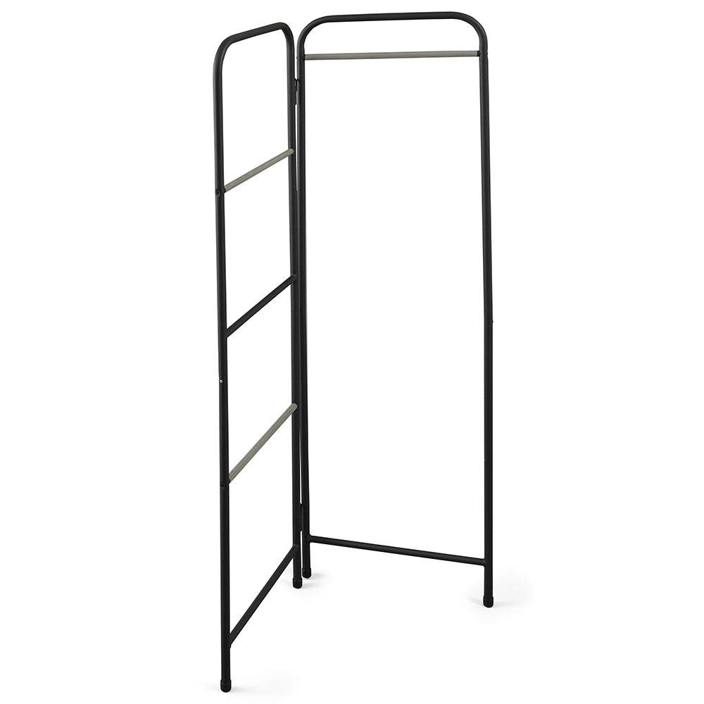 スタイルハンガー 折りたたみタイプ PI-O150 ブラック 281081 1台 アイリスオーヤマ ハンガーラック